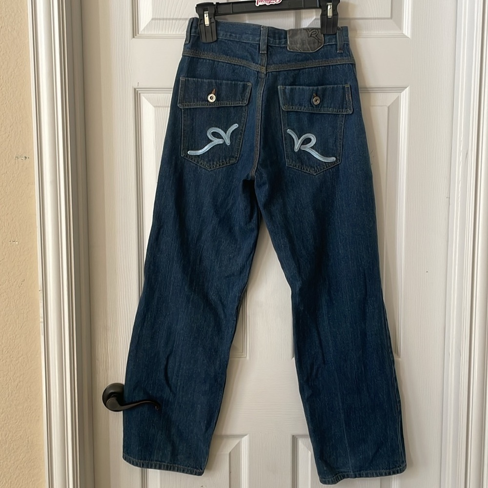 Rocawear denim jeans, 100% cotton, size 16, see photos for measurements - Picture 2 of 13